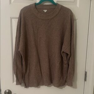 Aerie Brown Sweater